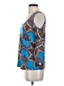 VAVA by Joy Han Blue 3/4 Sleeve Blouse Size S - photo 5
