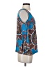 VAVA by Joy Han Blue 3/4 Sleeve Blouse Size S - photo 4