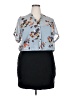 Xhilaration 100% Polyester Blue Casual Dress Size 2 - photo 1