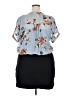 Xhilaration 100% Polyester Blue Casual Dress Size 2 - photo 2