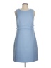 Eliza J Solid Blue Casual Dress Size 6 - photo 1