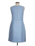 Eliza J Solid Blue Casual Dress Size 6 - photo 2