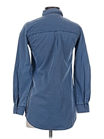 Garnet Hill Long Sleeve Button-Down Shirt (view 2)