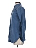 Garnet Hill Blue Long Sleeve Button-Down Shirt Size 0 - photo 5
