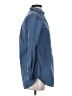 Garnet Hill Blue Long Sleeve Button-Down Shirt Size 0 - photo 4