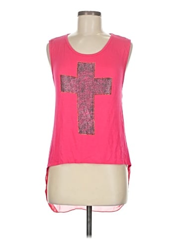 Pink Berry Sleeveless Top (view 1)