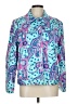 Redd Jeans 100% Polyester Paisley Blue Jacket Size 10 - photo 1