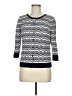 Talbots Outlet 100% Cotton Chevron-herringbone Blue Cardigan Size M - photo 1