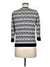 Talbots Outlet 100% Cotton Chevron-herringbone Blue Cardigan Size M - photo 2