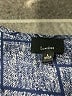 Lumiere 100% Polyester Blue Long Sleeve Blouse Size L - photo 7