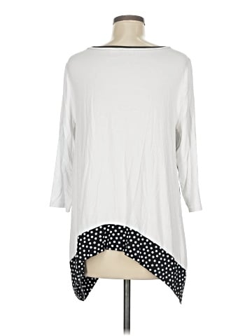 Zenergy by Chico's 3/4 Sleeve T-Shirt (view 2)