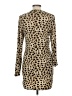 MICHAEL Michael Kors Animal Print Tan Casual Dress Size M - photo 2