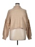 Happily Grey Tan Turtleneck Sweater Size XL - photo 1