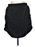 Shein 100% Polyamide Solid Black Casual Skirt Size 8 - 10 - photo 2