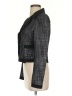 BCBGMAXAZRIA Tweed Black Gray Jacket Size XS - photo 5
