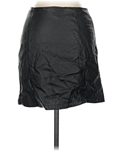 Wilson Faux Leather Skirt (view 2)