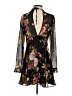 Kimchi Blue 100% Polyester Floral Black Cocktail Dress Size S - photo 2