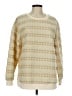 Assorted Brands 100% Polyester Stripes Ivory Pullover Sweater Size M - photo 1