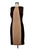 Anne Klein Color Block Brown Cocktail Dress Size 8 - photo 1