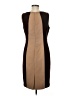 Anne Klein Color Block Brown Cocktail Dress Size 8 - photo 2