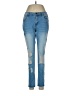 Jeans Color Block Blue Jeans Size M - photo 1