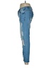 Jeans Color Block Blue Jeans Size M - photo 5