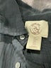 Panama Jack 100% Cotton Houndstooth Black Gray Long Sleeve Button-Down Shirt Size S - photo 7