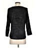Waverly Grey Black 3/4 Sleeve Top Size 4 - photo 2