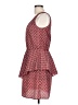 Bar III 100% Polyester Hearts Red Casual Dress Size L - photo 5