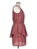 Bar III 100% Polyester Hearts Red Casual Dress Size L - photo 4