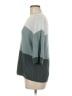 Matty M Color Block Teal Pullover Sweater Size M - photo 5