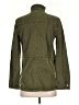 Lucky Brand Solid Green Jacket Size XS - photo 2