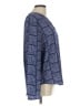 Lumiere 100% Polyester Blue Long Sleeve Blouse Size L - photo 4