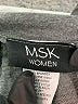 MSK Solid Gray Casual Dress Size 1X - photo 7