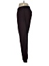 Theory 38 Solid Black Burgundy Track Pants Size M - photo 5