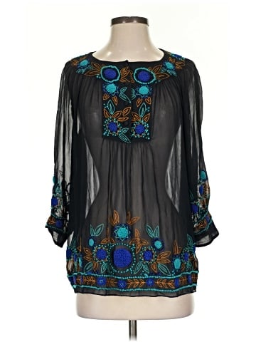 Anna Sui 3/4 Sleeve Blouse (view 1)