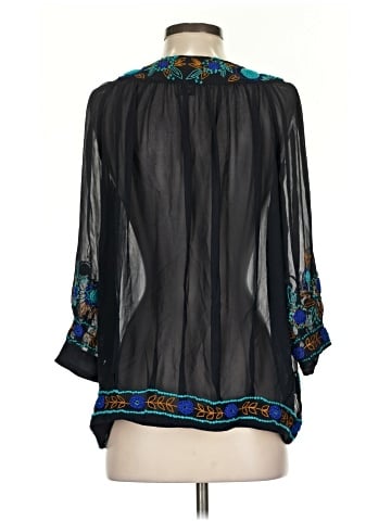 Anna Sui 3/4 Sleeve Blouse (view 2)