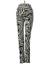 Maitai Animal Print Black Ivory Casual Pants Size S - photo 2