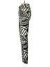 Maitai Animal Print Black Ivory Casual Pants Size S - photo 5
