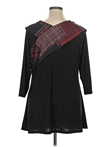 Lily by Firmiana 3/4 Sleeve Blouse (view 2)