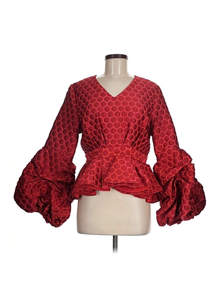 Pre-owned Assorted Brands Cocktail Dress In Red