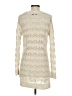 T/o Sweaters 100% Acrylic Ivory Pullover Sweater Size S - photo 2