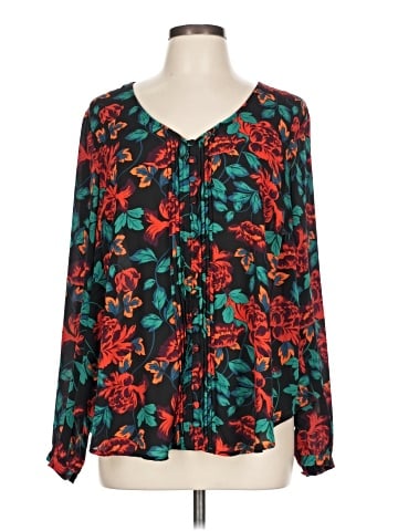 Torrid Long Sleeve Blouse (view 1)