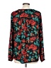 Torrid Teal Long Sleeve Blouse Size Lg Plus (0) - photo 2