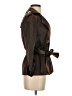 Zara Basic 100% Nylon Brown Trenchcoat Size S - photo 4