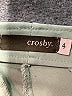 Crosby Solid Green Casual Pants Size 4 - photo 7