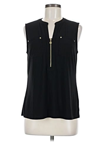 Anne Klein Sleeveless Blouse (view 1)