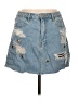 Forever 21 Blue Denim Skirt Size 29 waist - photo 1