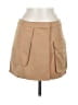 Open Edit Solid Tan Casual Skirt Size M - photo 1