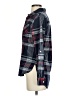 UG Apparel 100% Cotton Plaid Blue Long Sleeve Button-Down Shirt Size S - photo 5